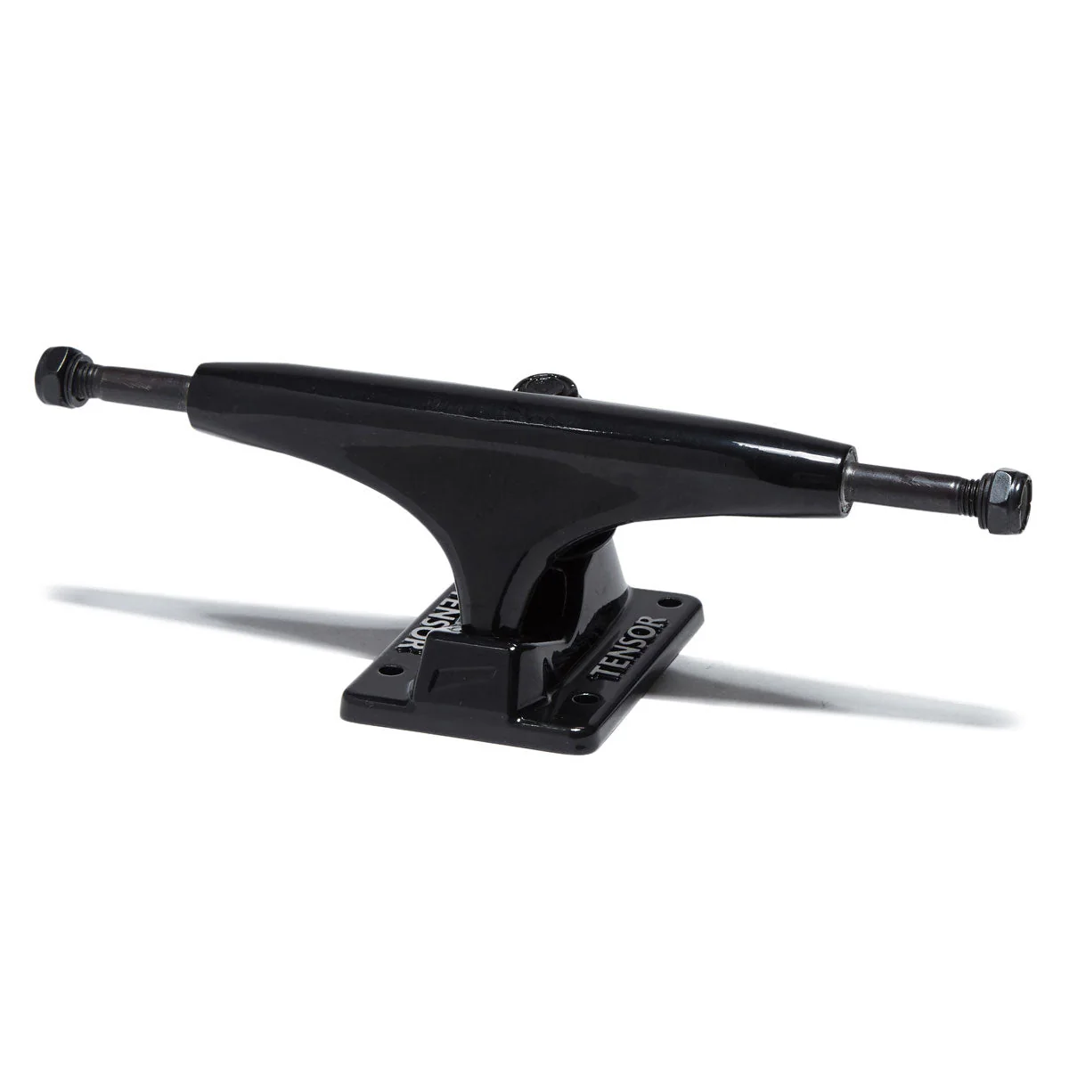 Tensor Alloy Skateboard Trucks - Black/Black - 5.50"