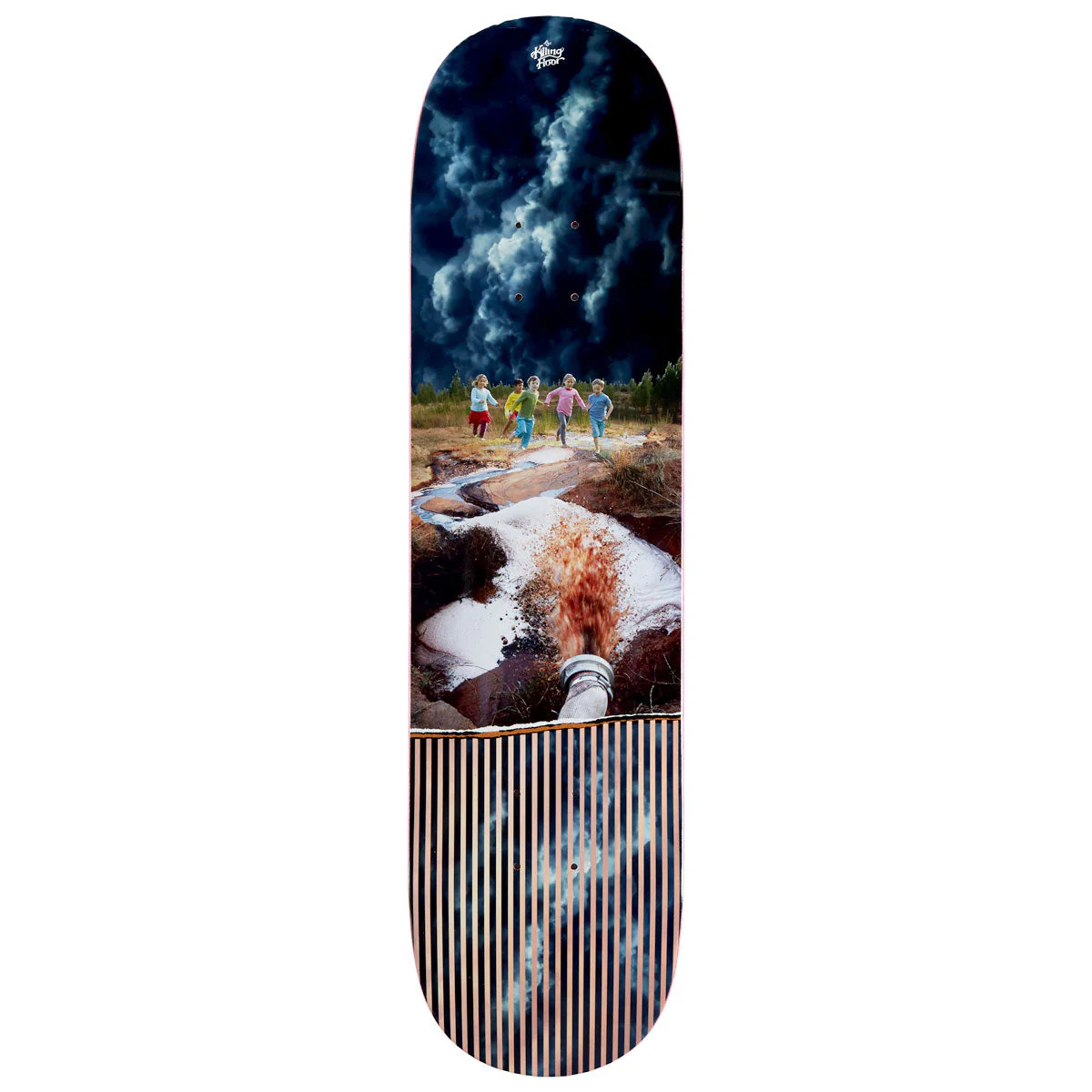 The Killing Floor Caution Kids At Play Skateboard Deck - 8.50"