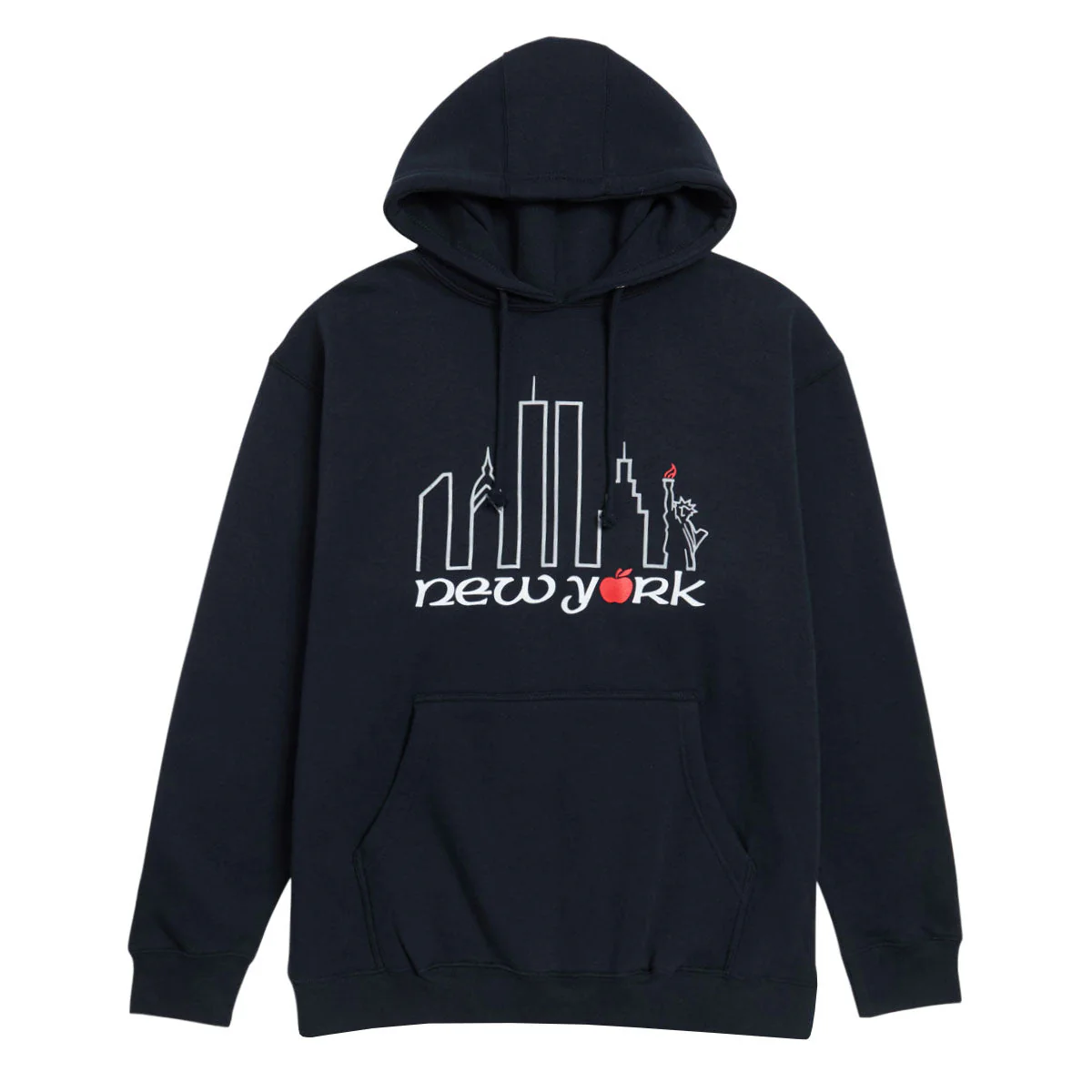 Theories Big Apple Hoodie - Navy