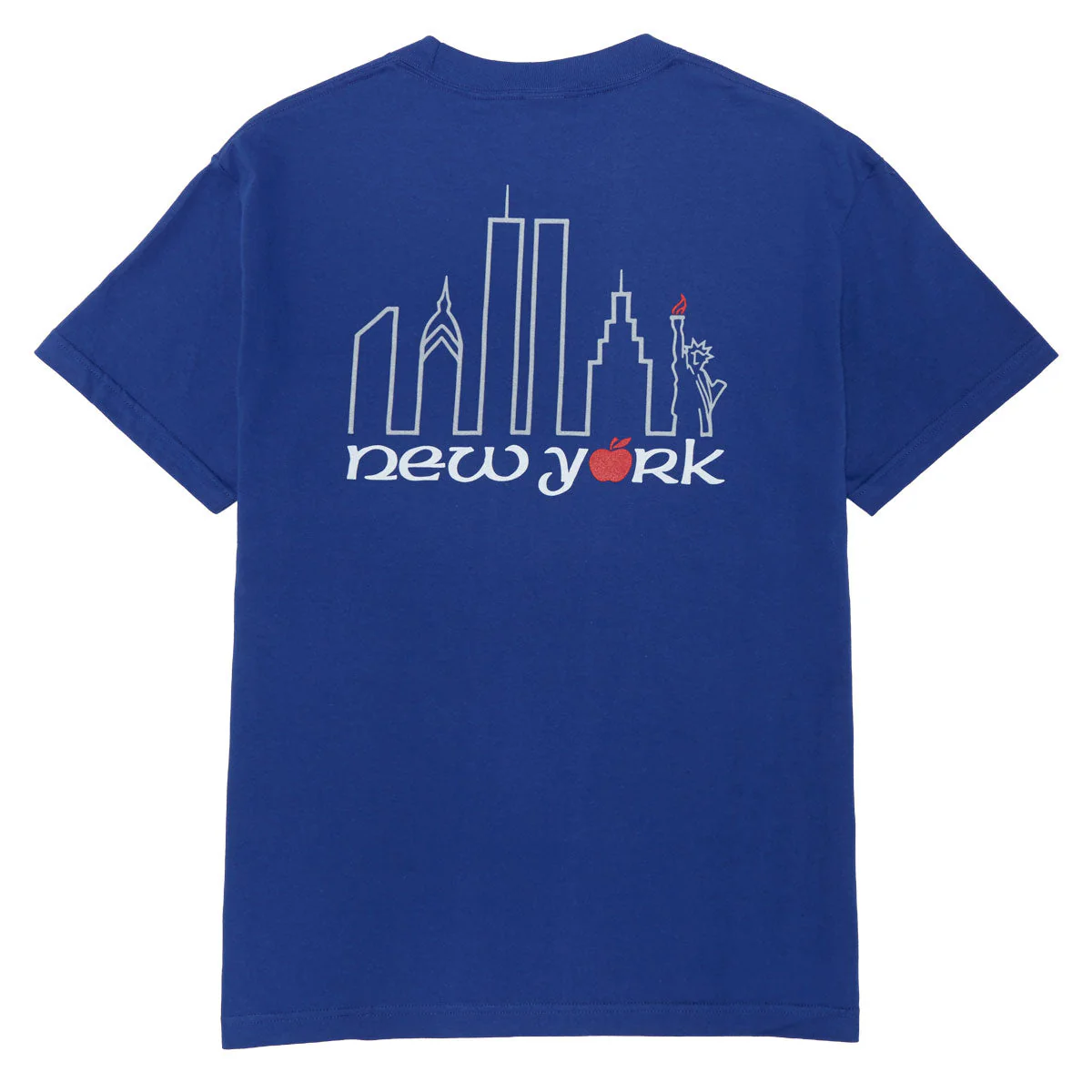 Theories Big Apple T-Shirt - Royal
