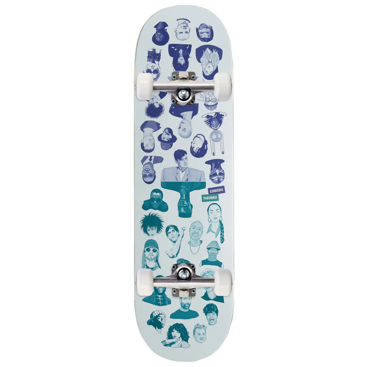 Theories Mixtape Skateboard Complete - 8.75"