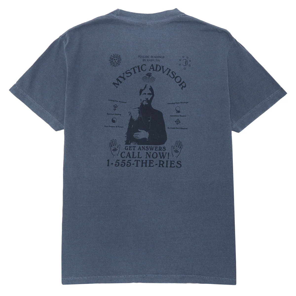 Theories Mystic Advisor T-Shirt - Washed Navy