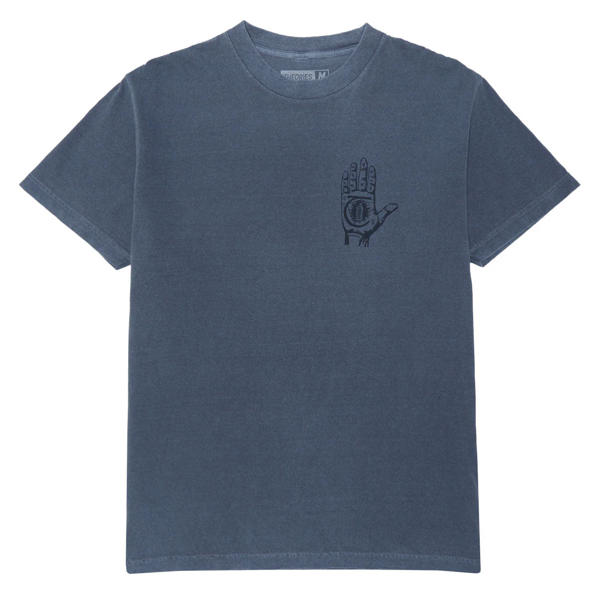 Theories Mystic Advisor T-Shirt - Washed Navy - Image 2