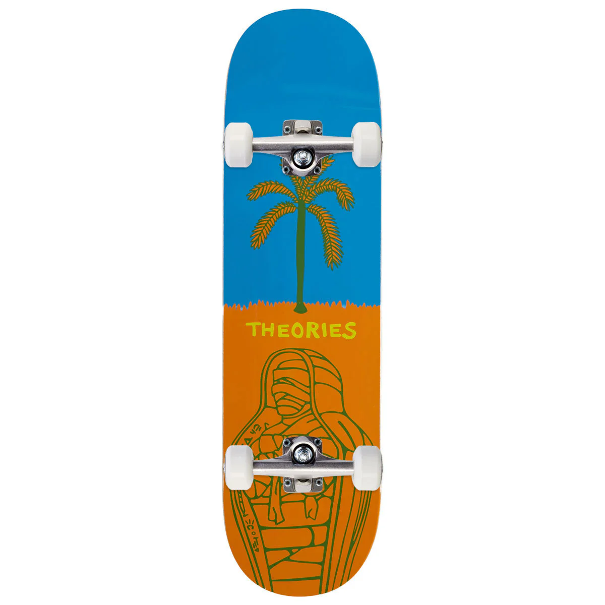Theories Pushin Pyramids Skateboard Complete - 8.50"