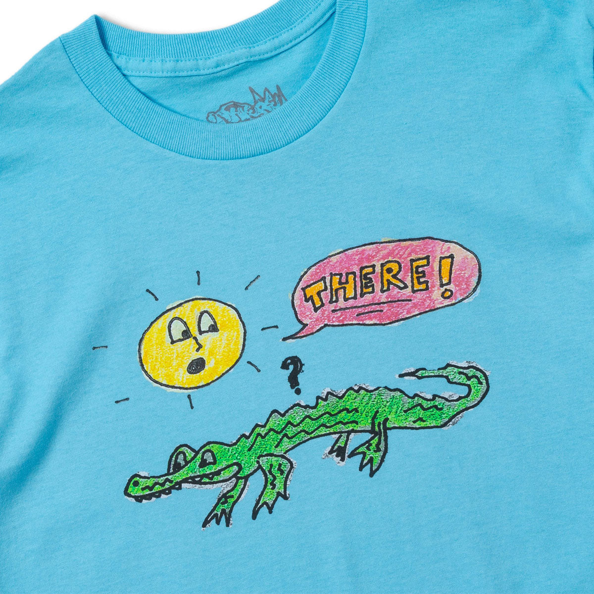 There Alligator T-Shirt - Sky - Image 2