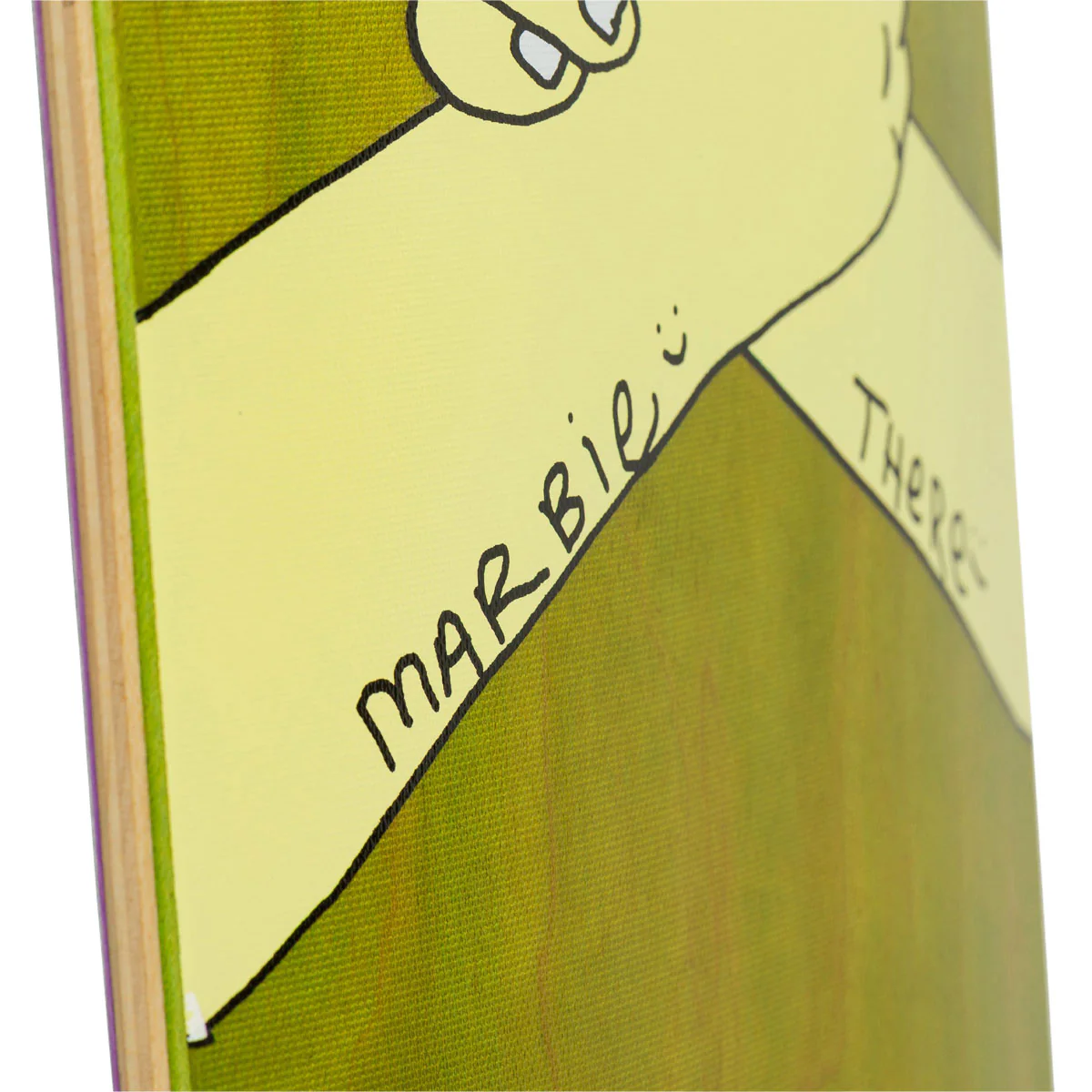 There Marbie Dapped Slick Skateboard Deck - 8.50" - Image 3
