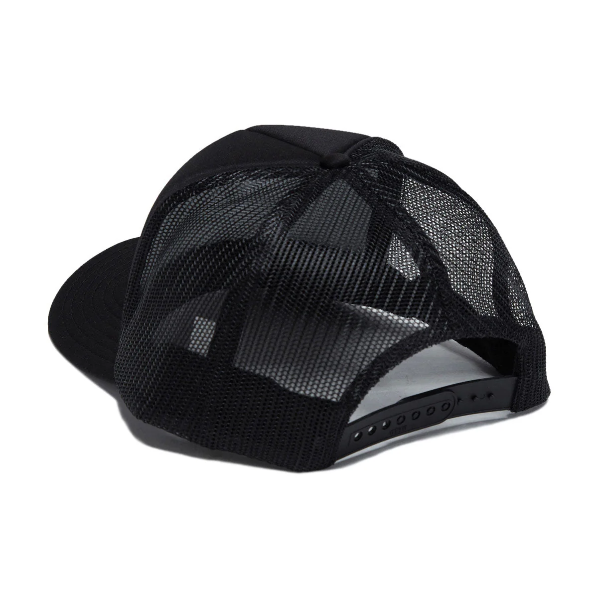 Thrasher Destruction Trucker Hat - Black/Black - Image 2