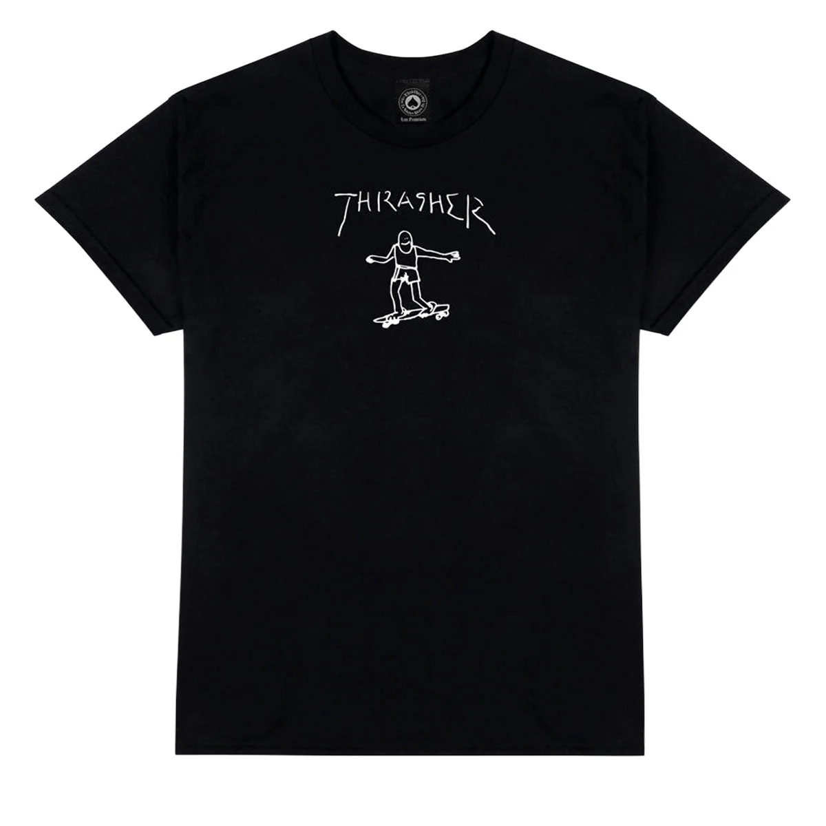 Thrasher Gonz T-Shirt - Black/White