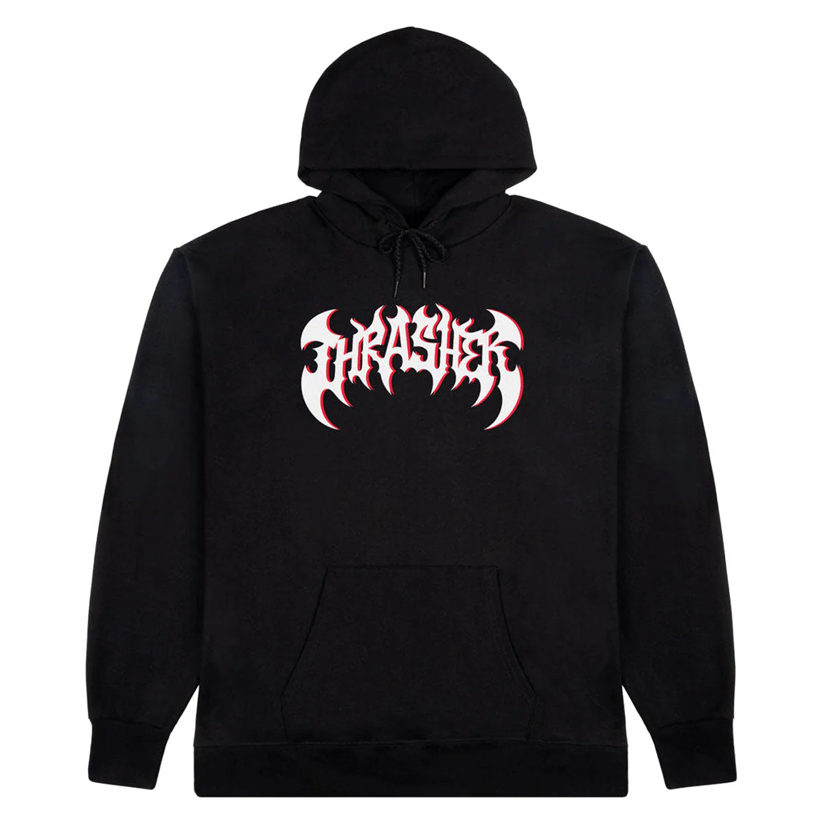 Thrasher Heavy Metal Hoodie - Black