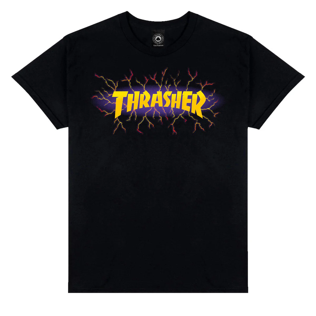 Thrasher Lightning T-Shirt - Black