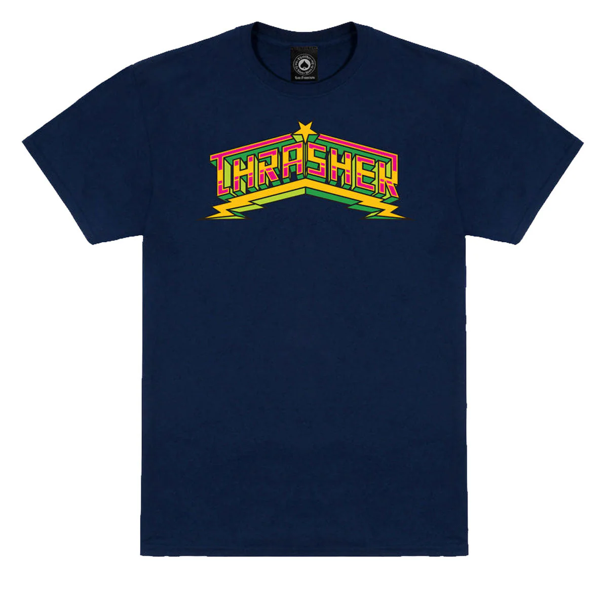 Thrasher Luchadora T-Shirt - Navy