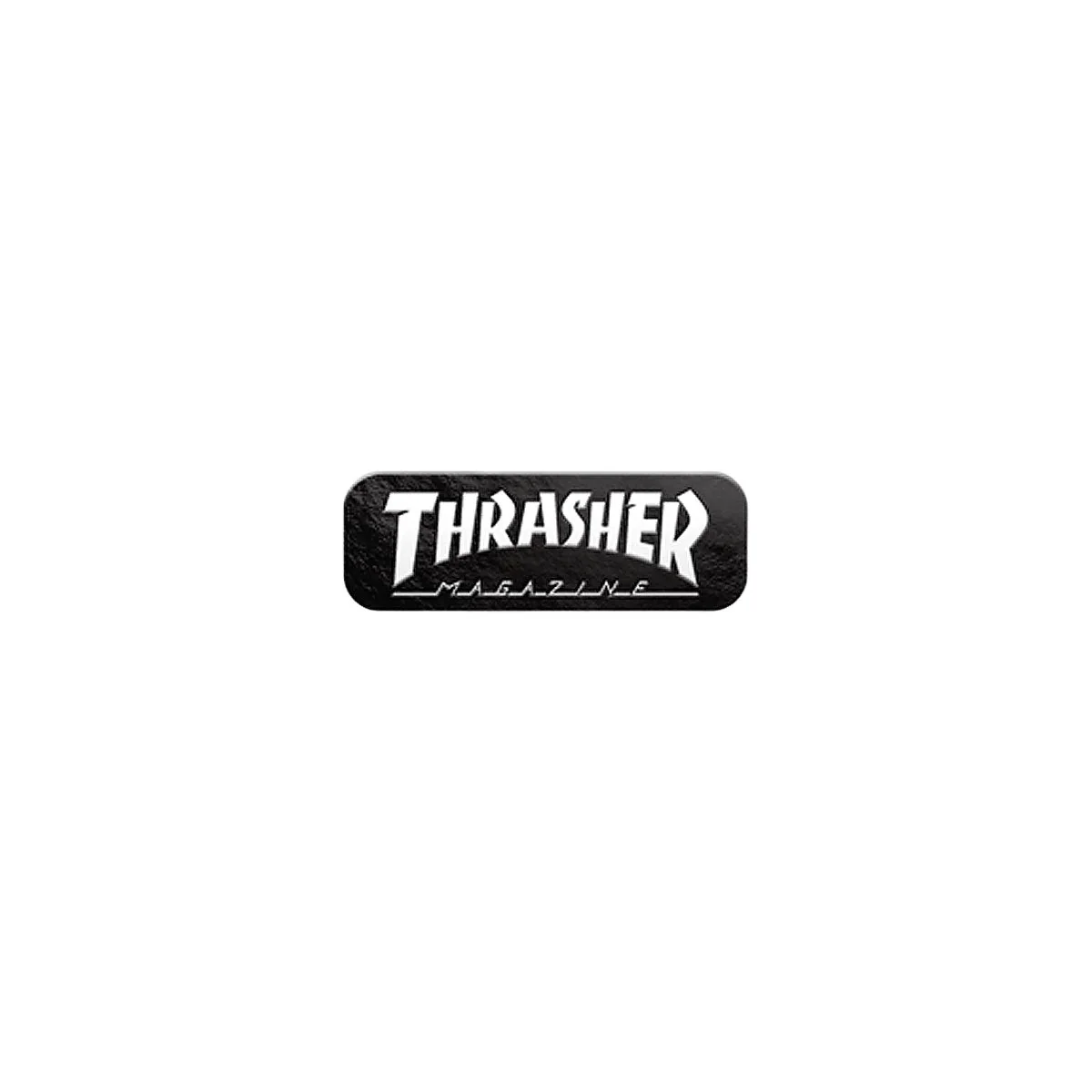 Thrasher Mag Logo Lapel Pin - Black/White