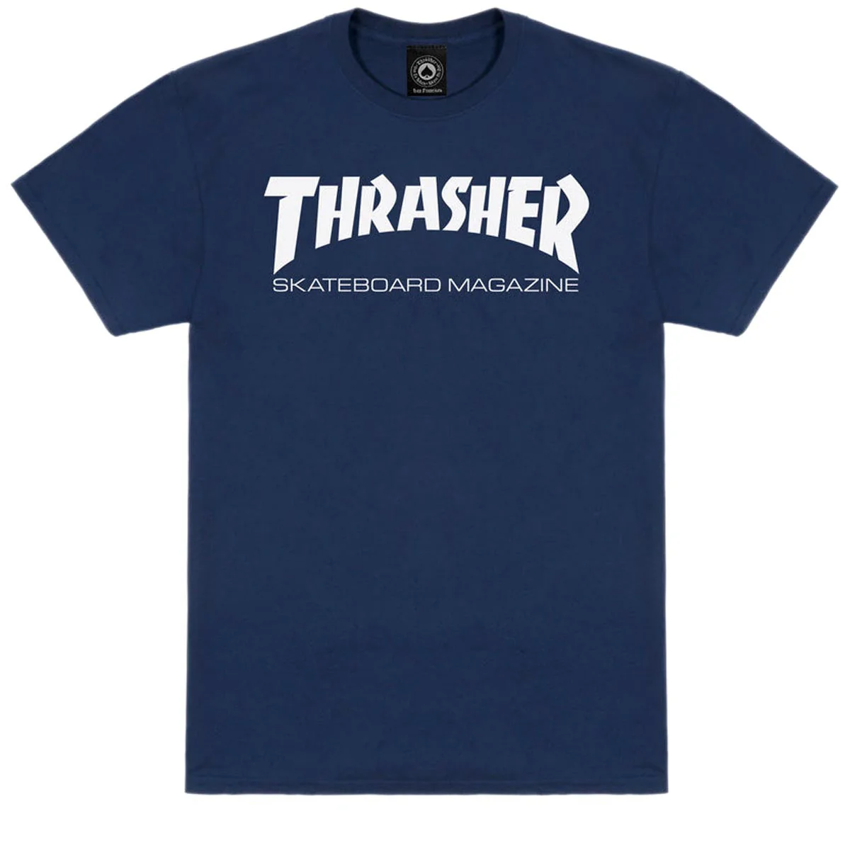 Thrasher Skate Mag T-Shirt - Navy/White