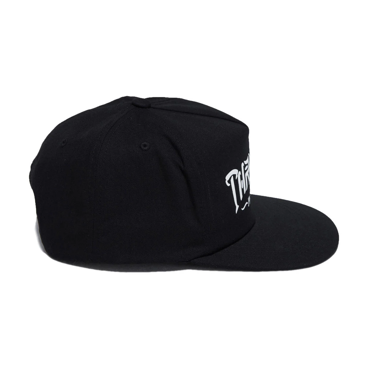 Thrasher Thrash & Destroy Snapback Hat - Black - Image 4