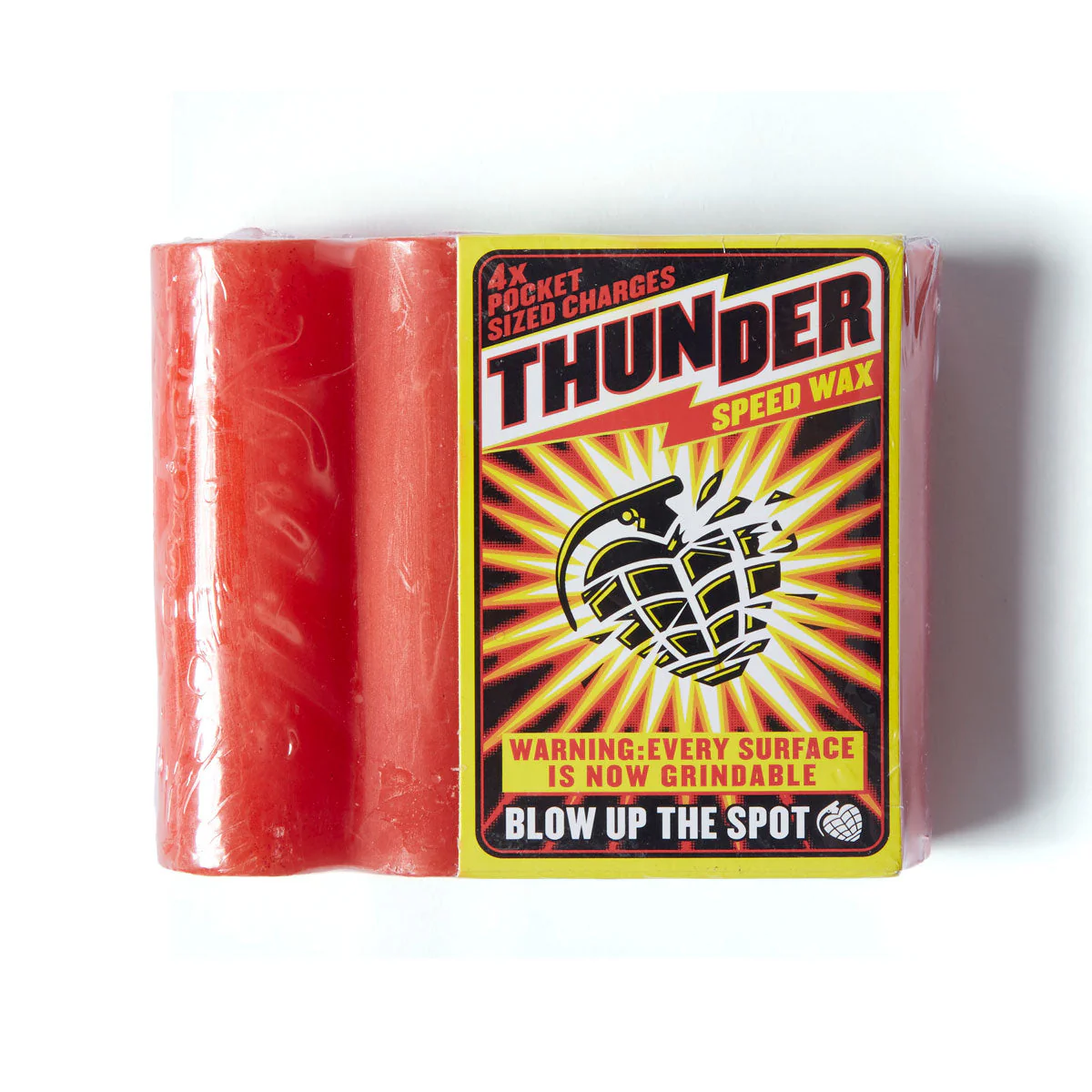 Thunder Dynamite Speed Skate Wax - Red