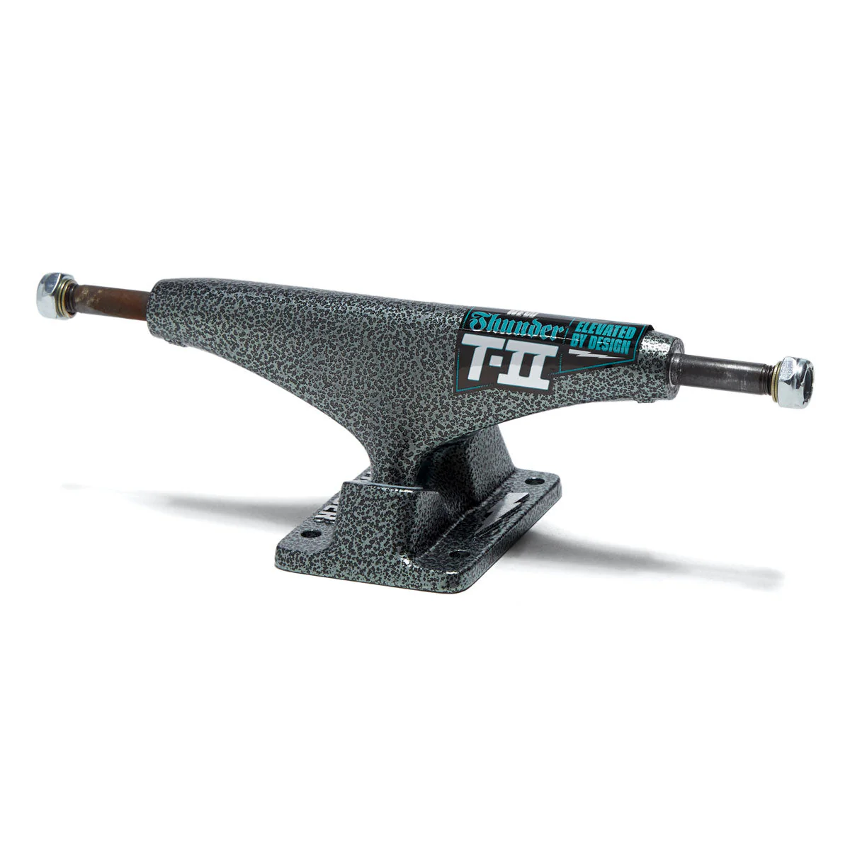Thunder Team T-II Leviathan Skateboard Trucks - Black/Teal - 147mm
