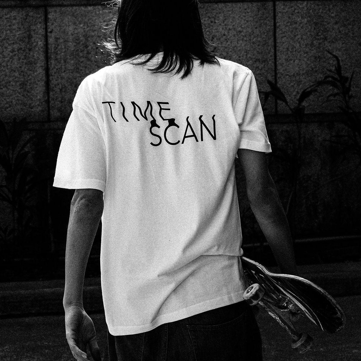 Timescan Logo T-Shirt - White - Image 4
