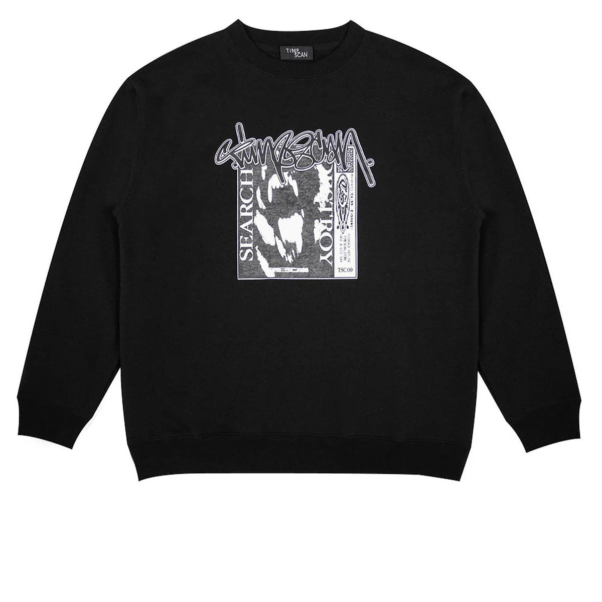 Timescan Search & Destroy Sweatshirt - Black