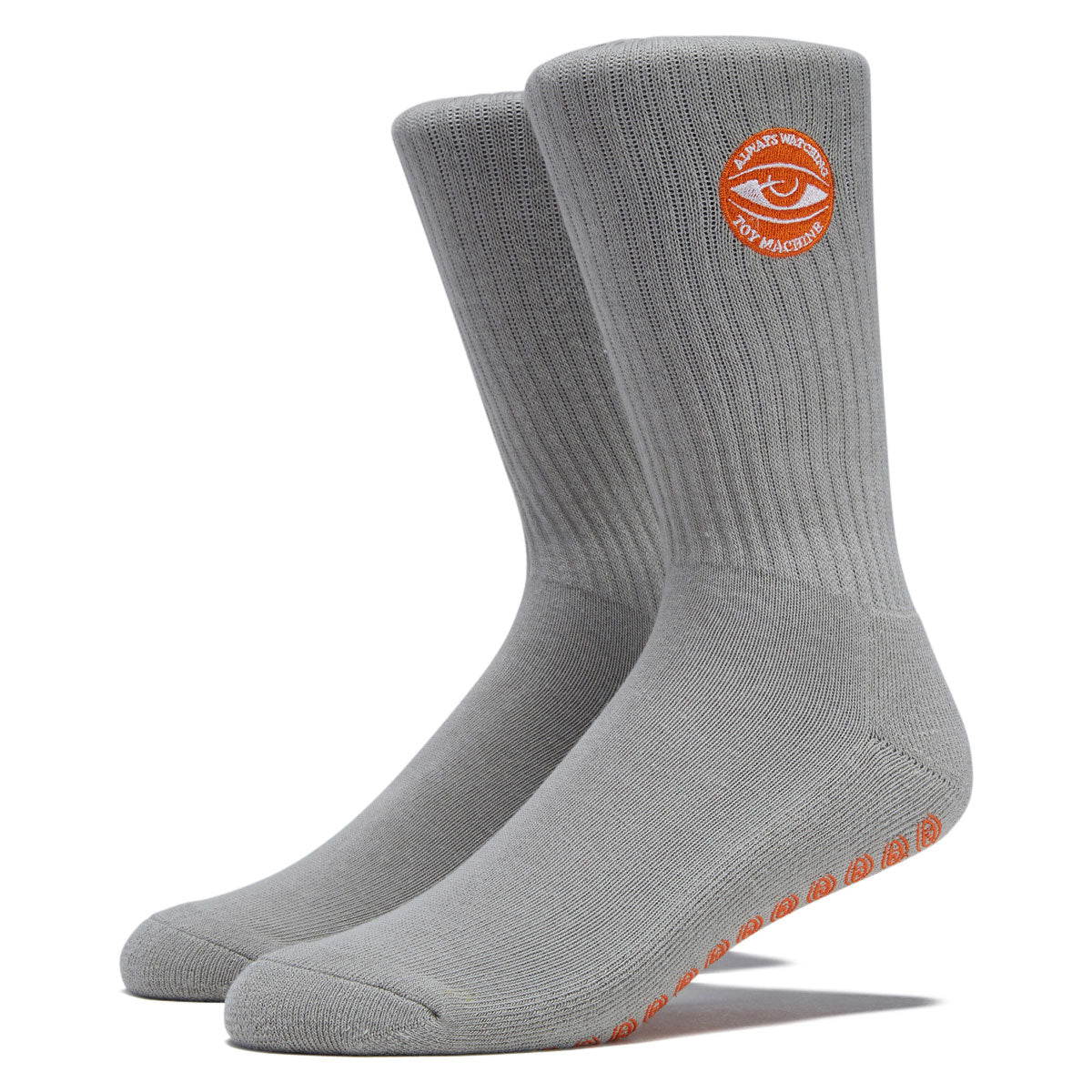 Toy Machine Always Watching Grip Socks - Grey