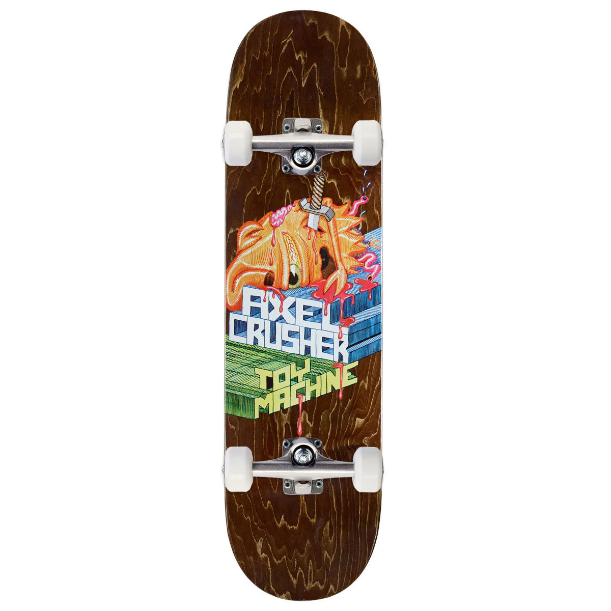 Toy Machine Axel Stabbed Skateboard Complete - 8.38"