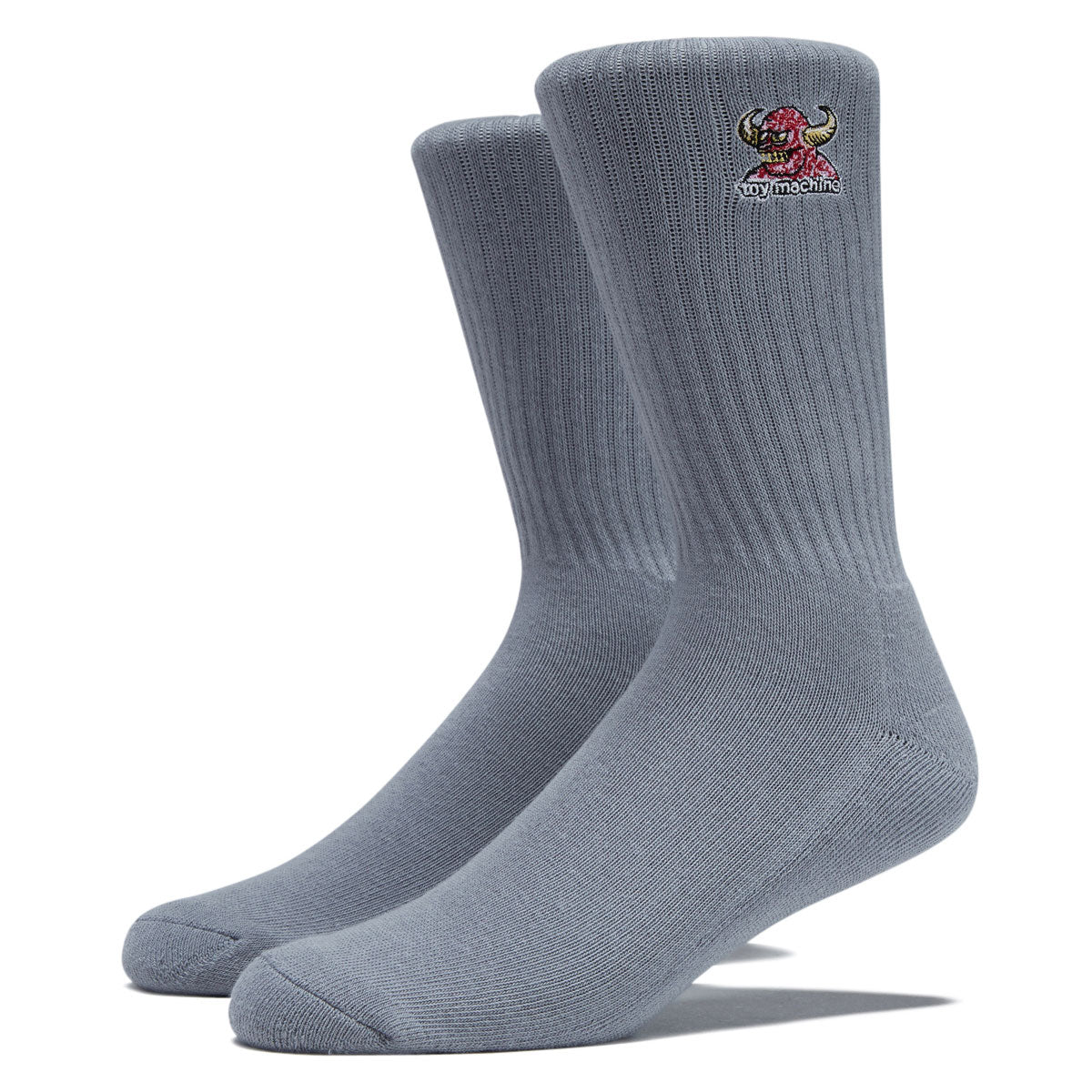 Toy Machine Brain Monster Socks - Grey