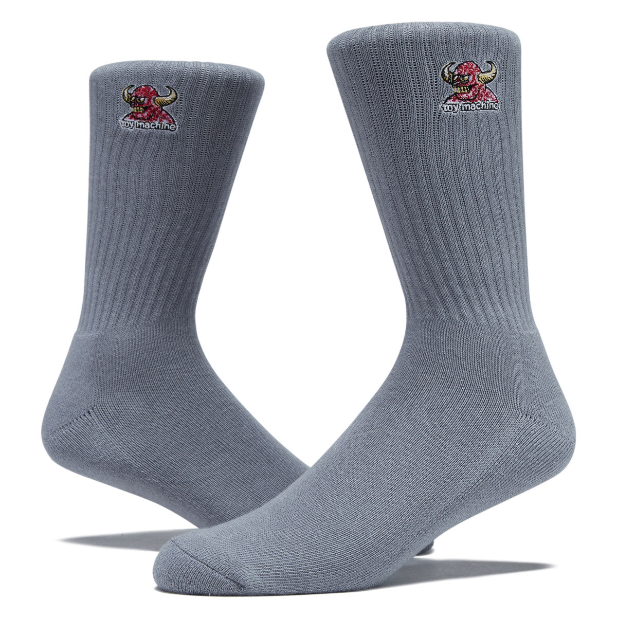 Toy Machine Brain Monster Socks - Grey - Image 2
