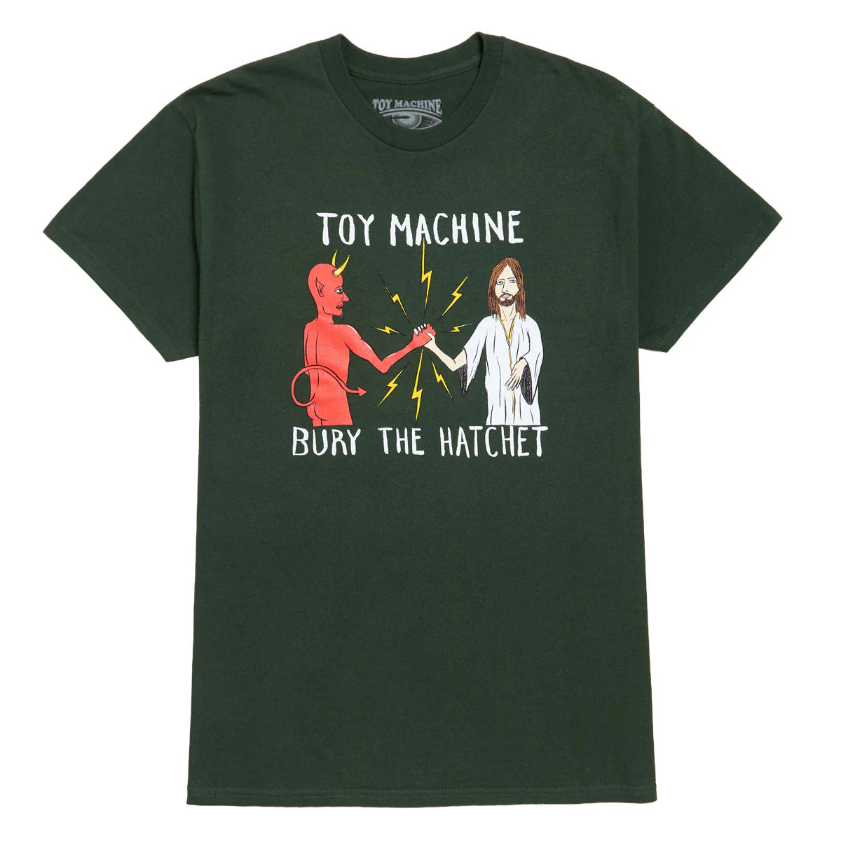 Toy Machine Bury The Hatchet T-Shirt - Forest