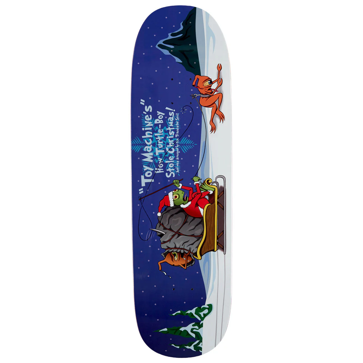 Toy Machine Christmas 2025 Skateboard Deck - 8.88"