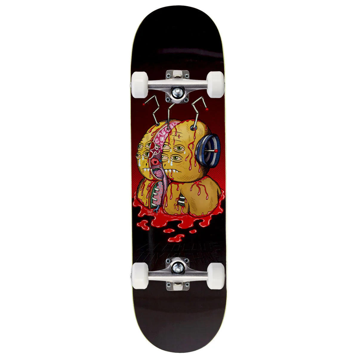 Toy Machine Collins Split Skateboard Complete - 8.50"