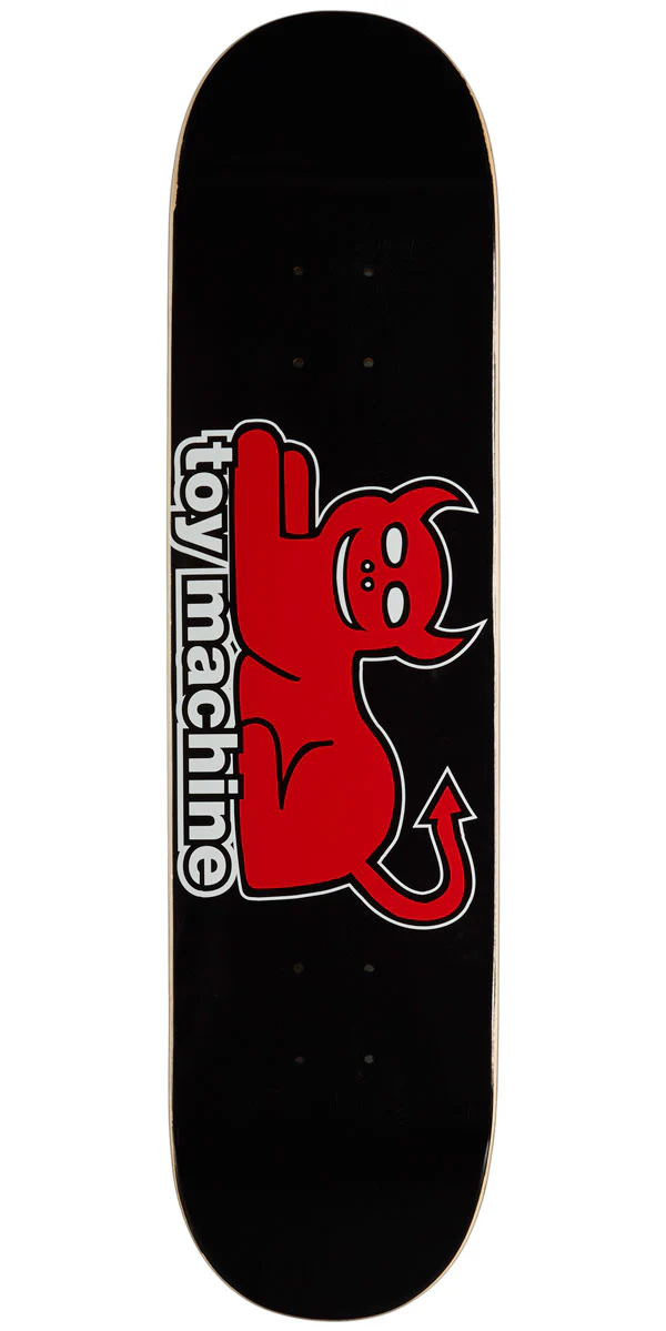 Toy Machine Devil Cat Skateboard Deck - 7.63"