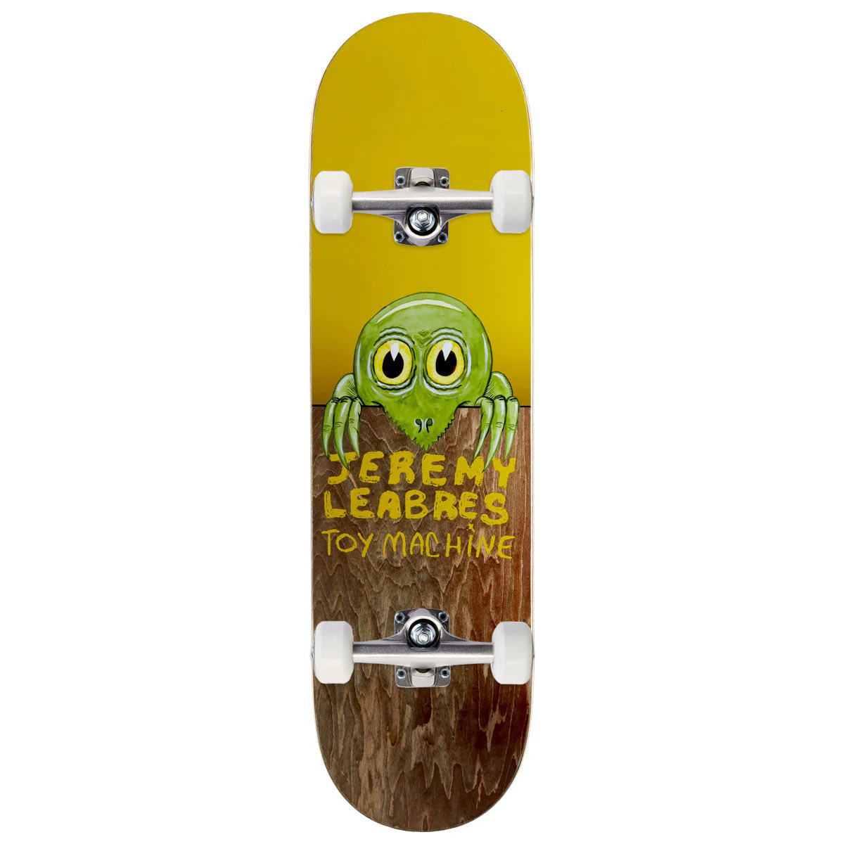 Toy Machine Leabres Fence Skateboard Complete - 8.50"