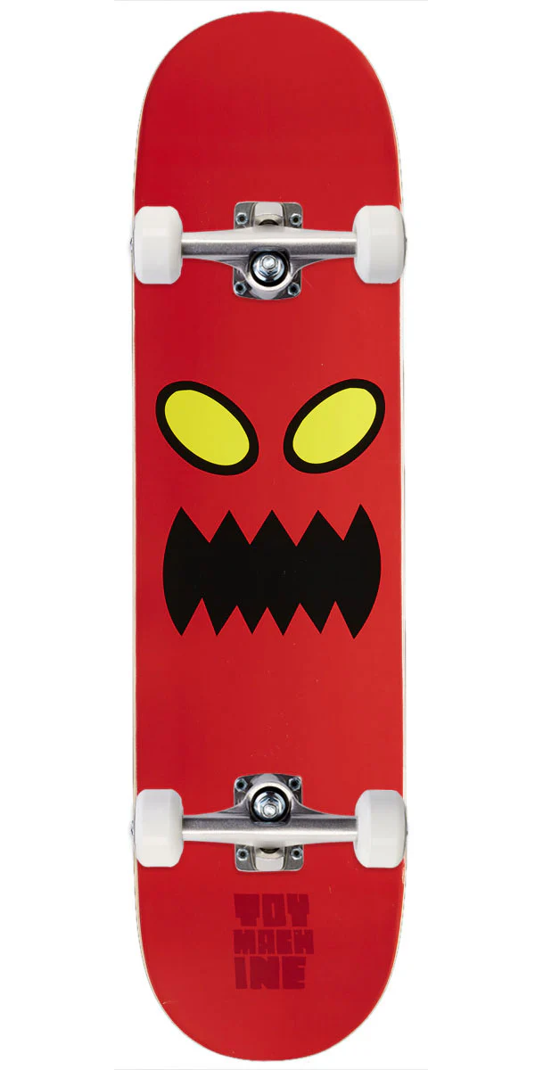 Toy Machine Monster Face Skateboard Complete - 8.00"