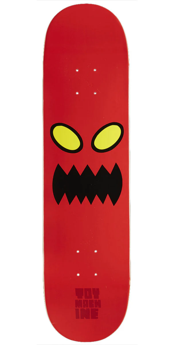 Toy Machine Monster Face Skateboard Deck - 8.00"
