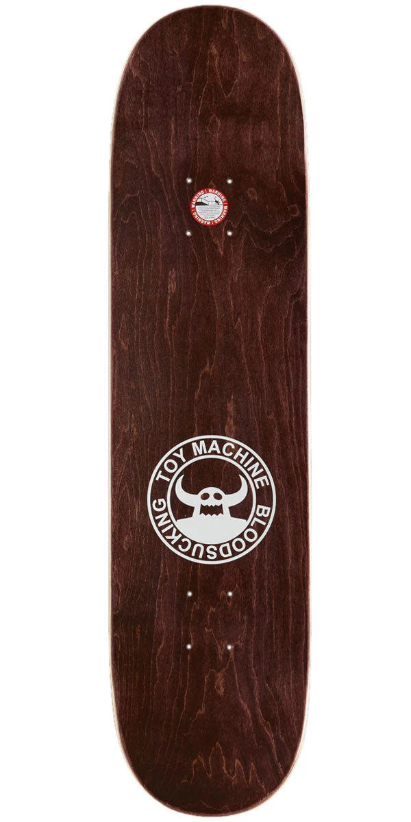 Toy Machine Monster Face Skateboard Deck - 8.00" - Image 2