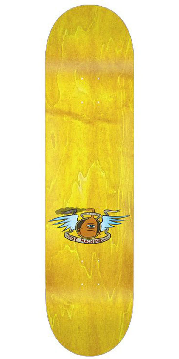 Toy Machine Monster Mini Skateboard Deck - Assorted Stains - 7.38" - Image 2