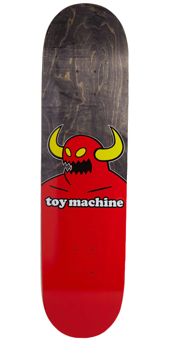 Toy Machine Monster Skateboard Deck - Assorted Stains - 8.125"