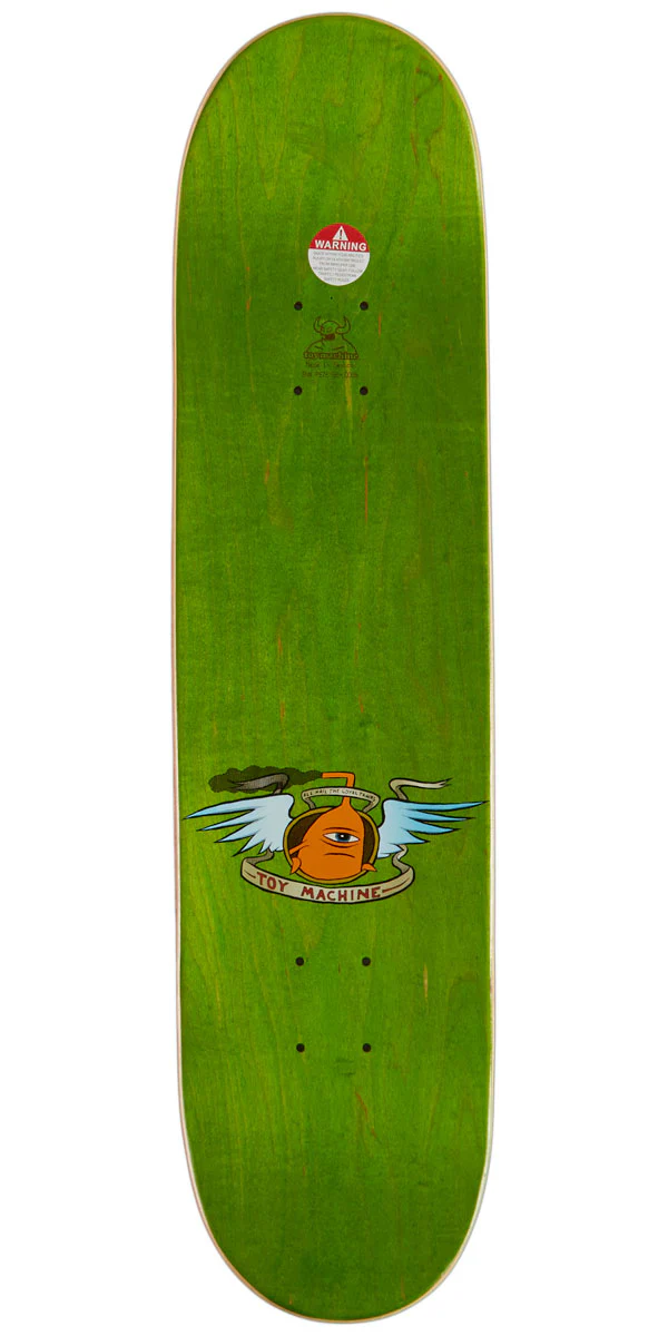 Toy Machine Monster Skateboard Deck - Assorted Stains - 7.75" - Image 2