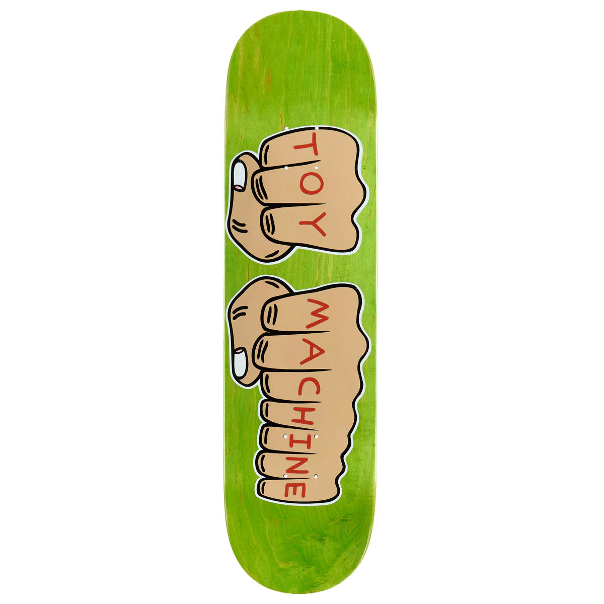 Toy Machine New Fists 002 Skateboard Deck - 7.75"