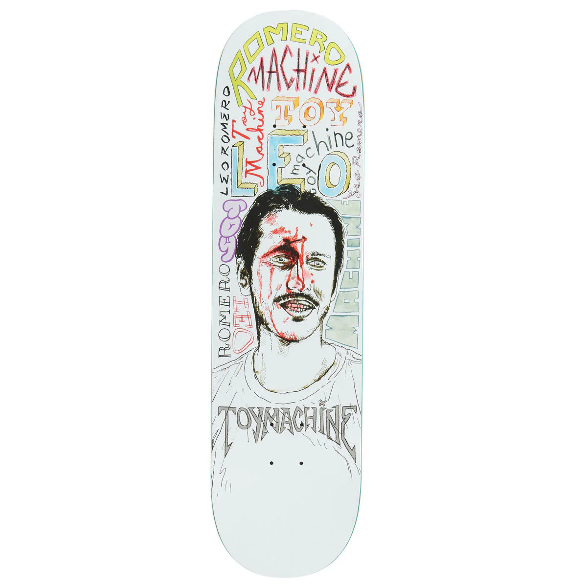 Toy Machine Romero Mi Cara Skateboard Deck - 8.38"