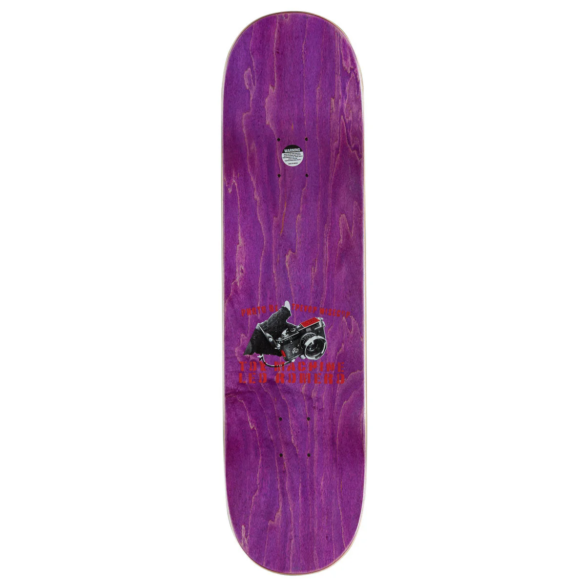 Toy Machine Romero Wisecup Skateboard Deck - 8.25" - Image 2
