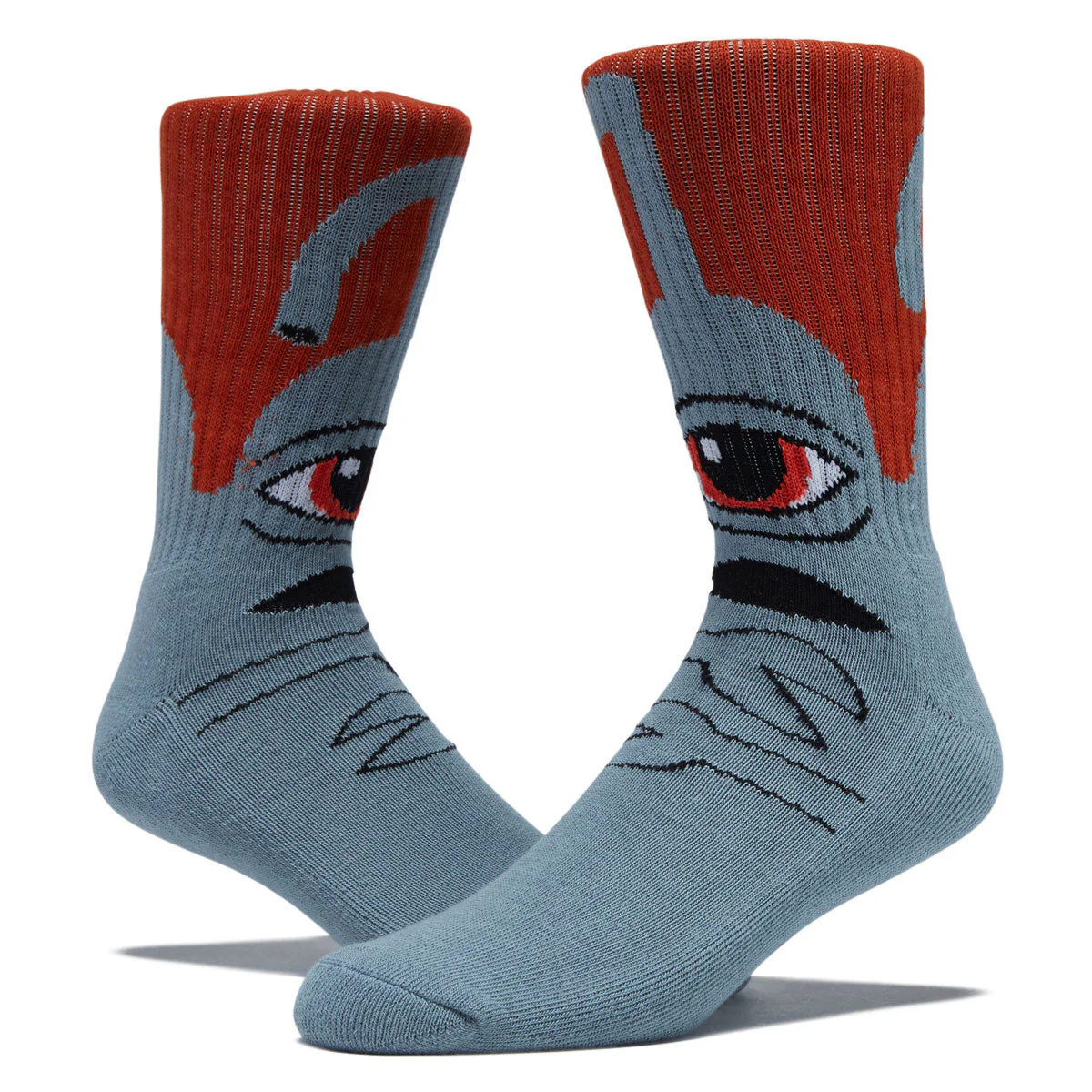 Toy Machine Sect Hug Socks - Grey - Image 2