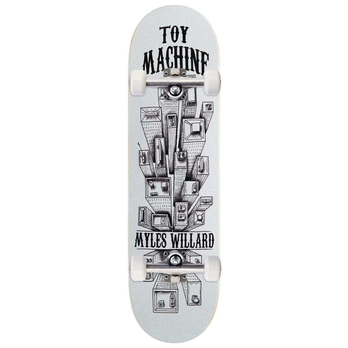 Toy Machine Willard City Skateboard Complete - 8.38"