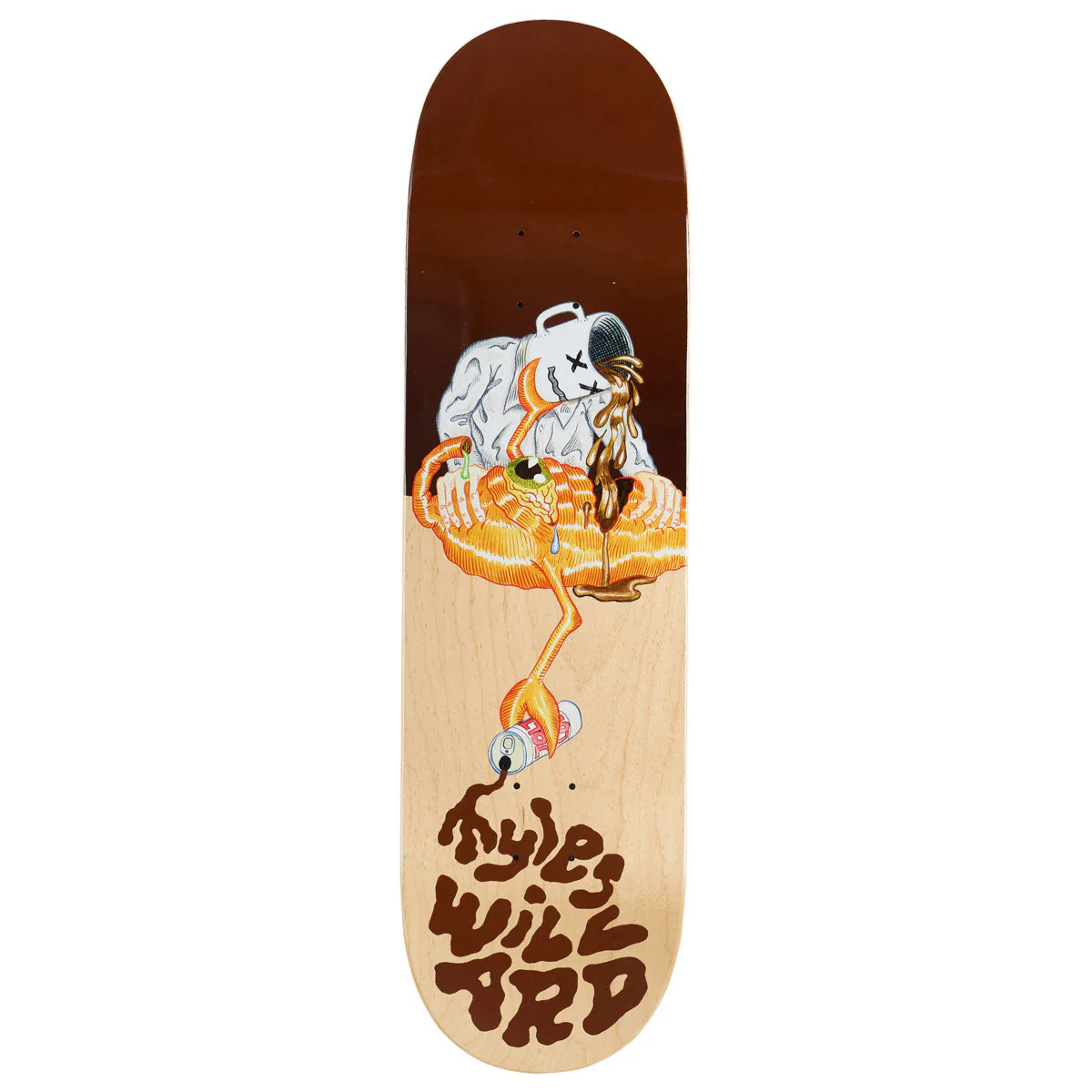 Toy Machine Willard Forced Coffee Skateboard Deck - 8.50"