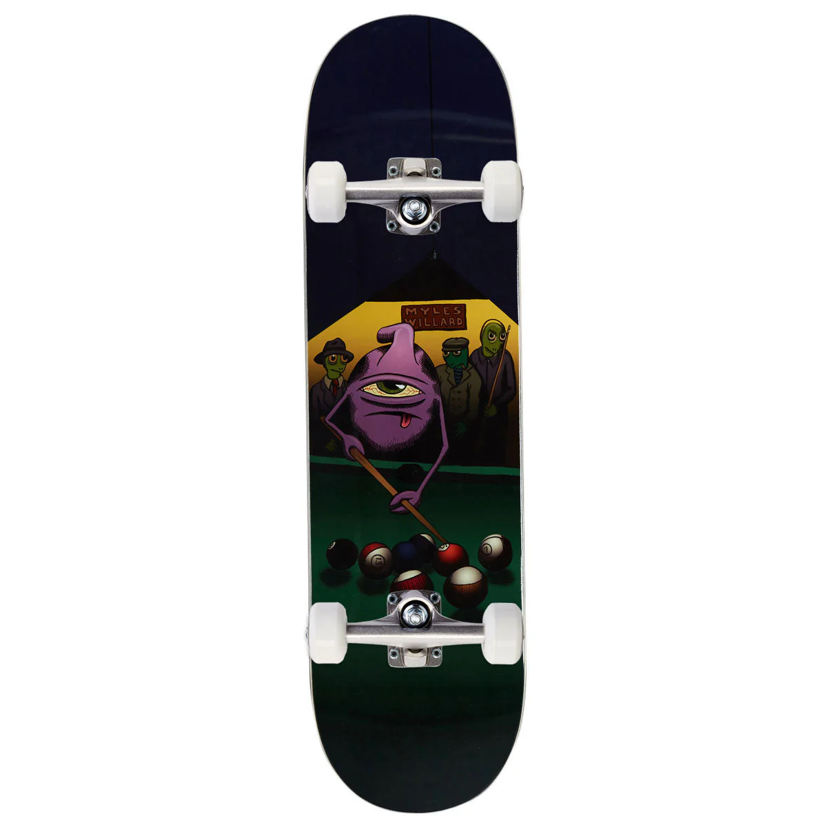 Toy Machine Willard Hustler Skateboard Complete - 8.25"
