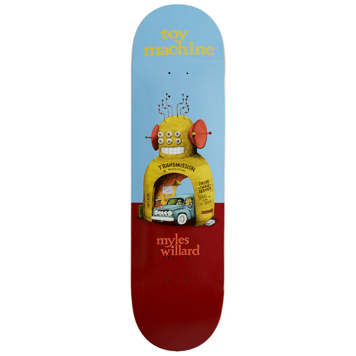 Toy Machine Willard Roadside Skateboard Deck - 8.50"