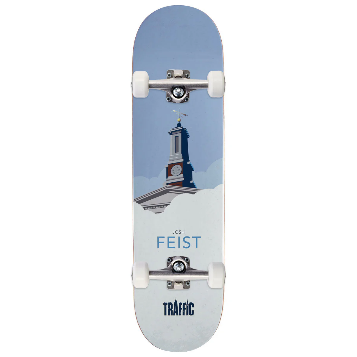 Traffic Josh Feist Cloud City Skateboard Complete - 8.25"