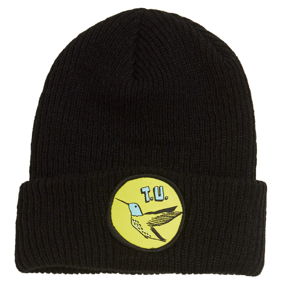 Transportation Unit Classic Hummingbird Beanie - Black/Yellow