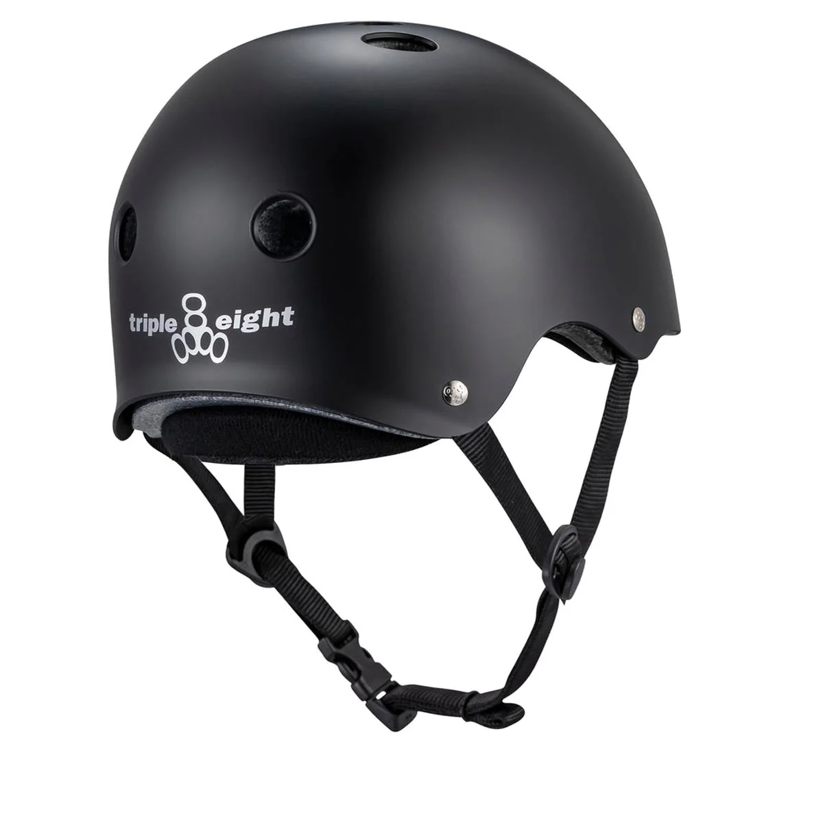Triple Eight Deep Cover Helmet - Black Matte - Image 2