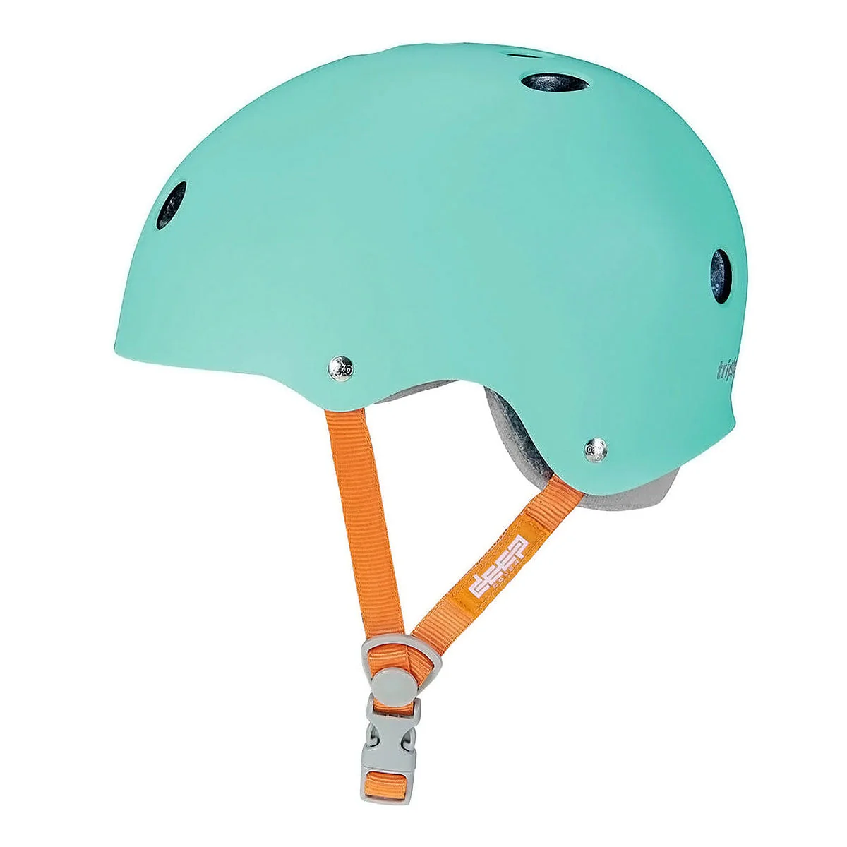 Triple Eight Deep Cover Helmet - Mint Matte