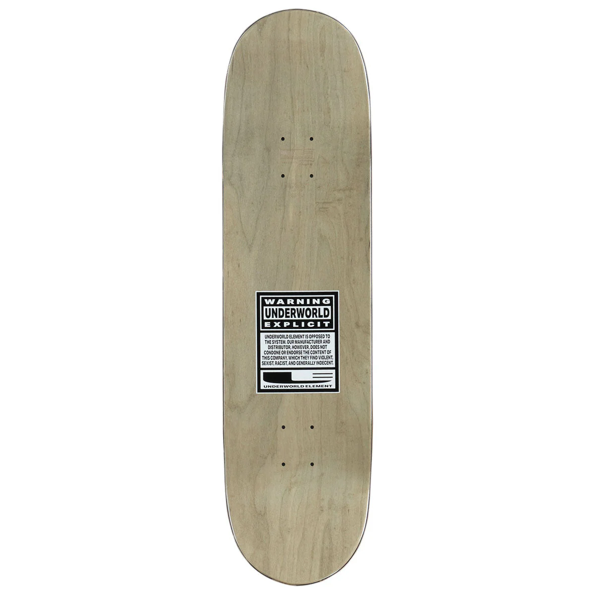 Underworld Element OG Logo EX7 Skateboard Complete - 8.50" - Image 2